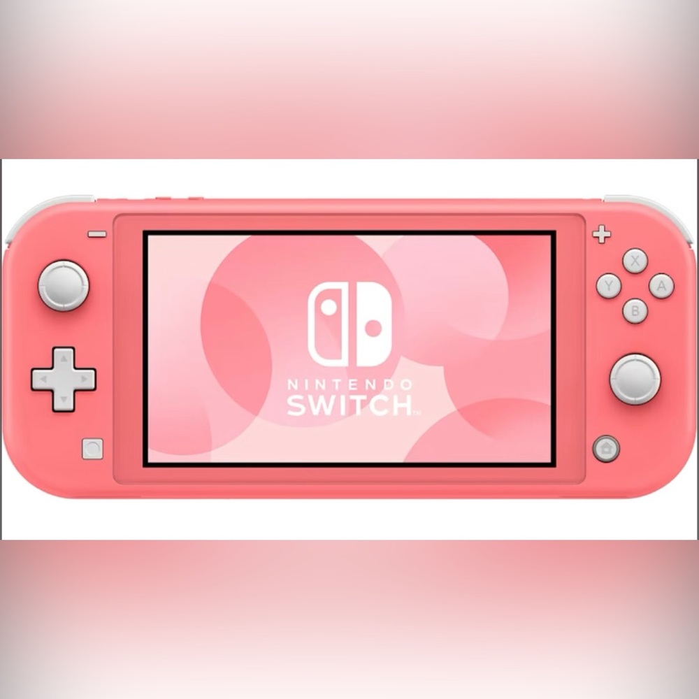 Pink nintendo switch